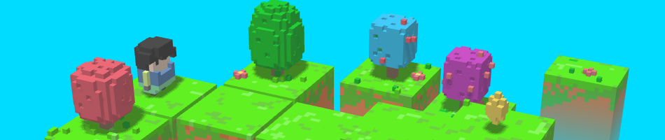 Voxel scenery from Sequences